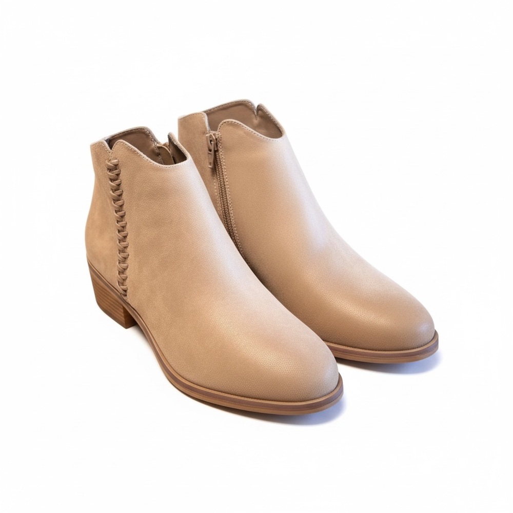 New MIA Jaice Ankle Booties Western‎ Vegan Leather